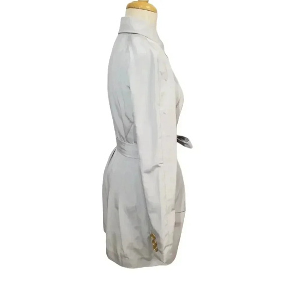 {Armani Exchange} Silver Color Trench Coat - Picture 2 of 16